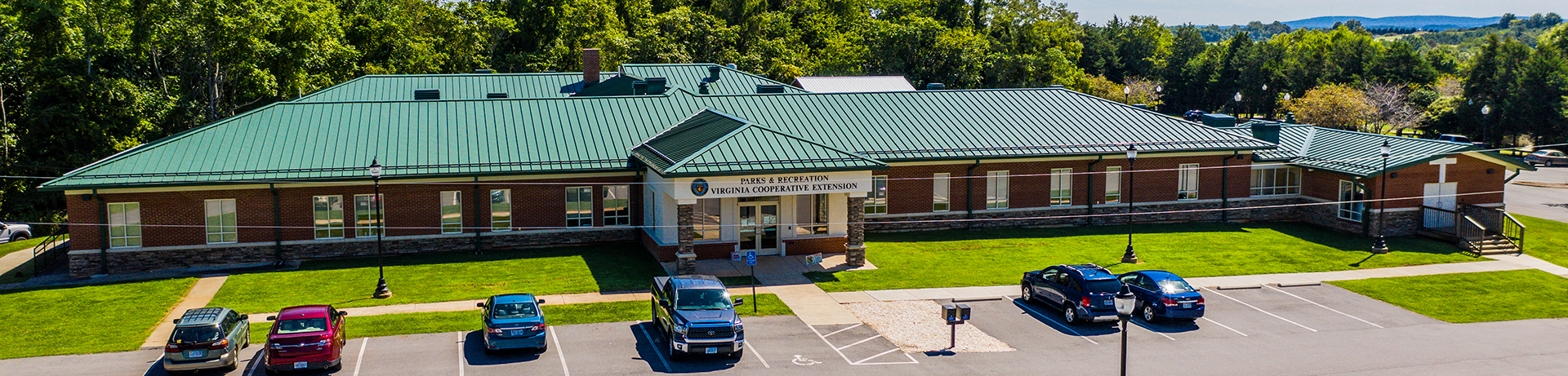 Parks and Rec Building on County Farm Road