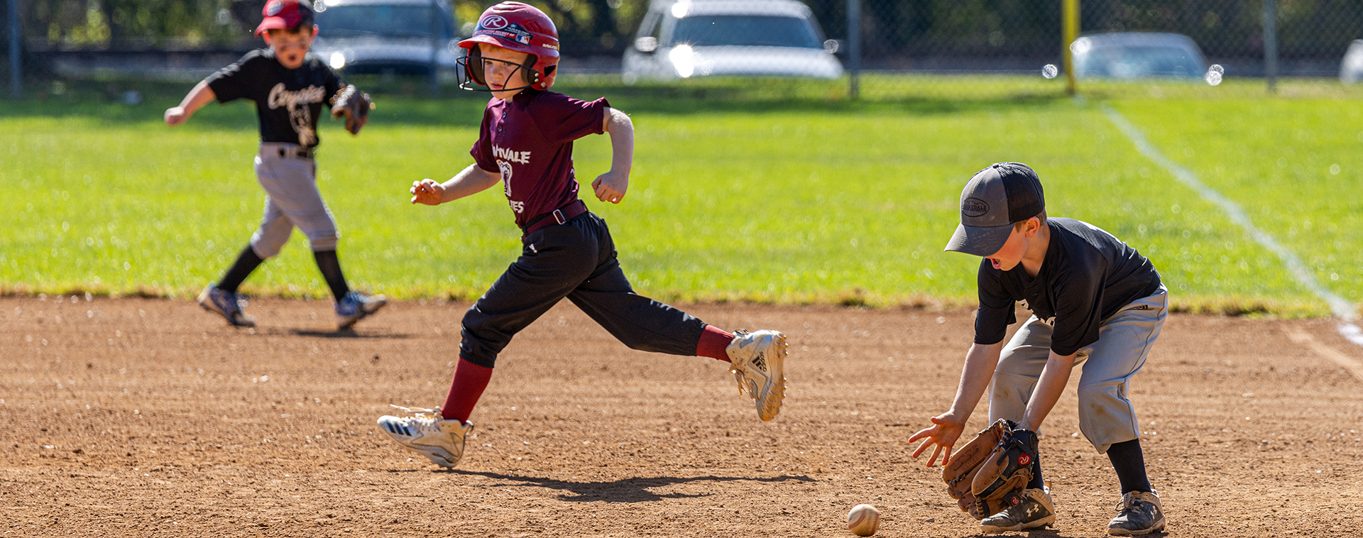 Boys play baseball for Bedford County Parks & Rec